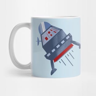 Retro Moon Lander Mug